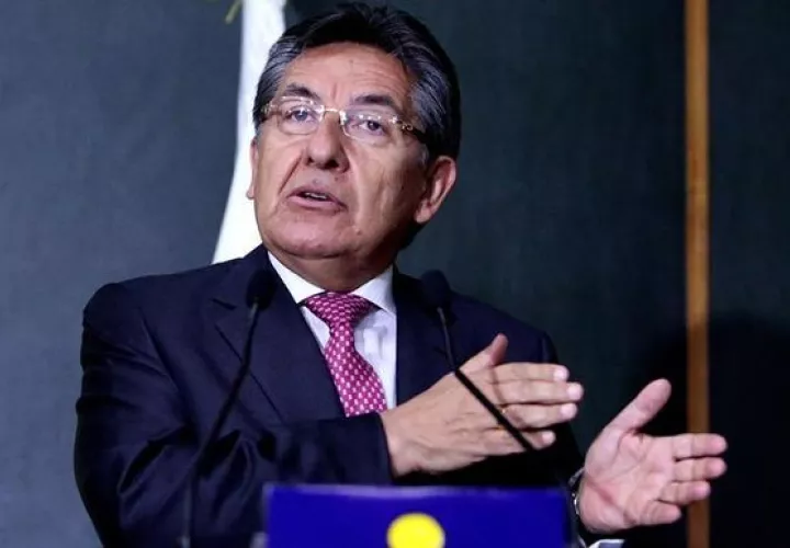 Fiscal general, de Colombia, Néstor Humberto Martínez. FOTO/EFE