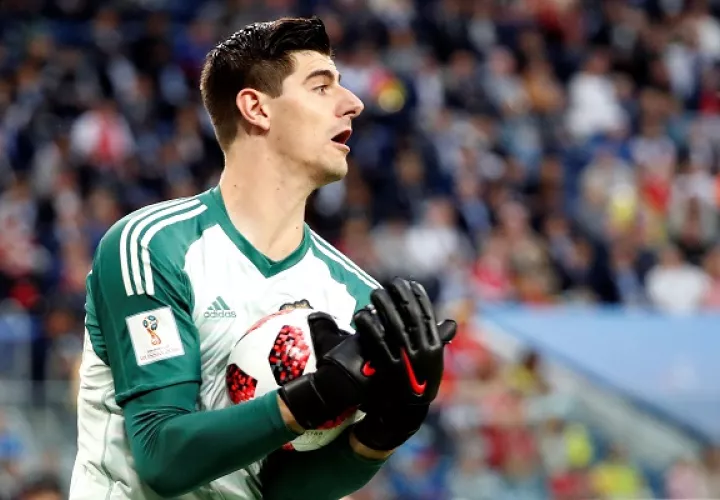 Thibaut Courtois lamentó perder por la mínima.