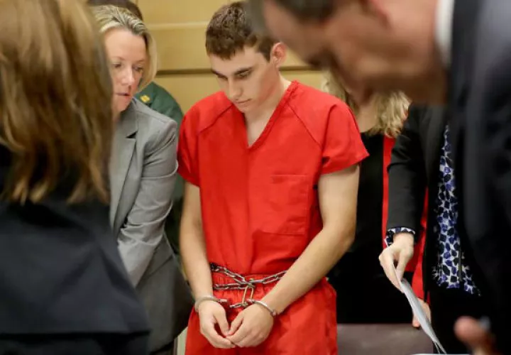 Nikolas Cruz, mató con un fusil de asalto. Foto: EFE 