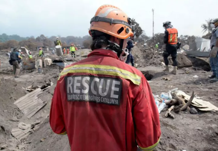 El pasado 3 de junio, el volcán de Fuego registró una de las erupciones más fuertes de su historia. Foto: EFE 
