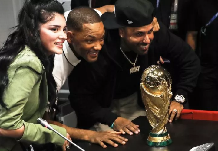 Will Smith, Nicky Jam y Kosovar actuarán en la final del mundial 2018. Foto EFE