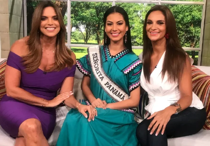 En cada presentación oficial, utiliza con orgullo las "naguas". /Foto:@senoritapanamaoficial