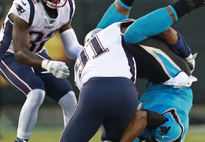 Capturan a Cam Newton /Foto AP
