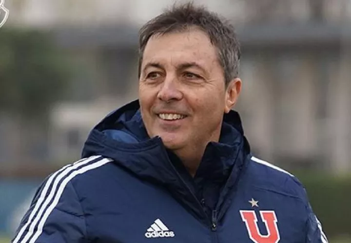 Frank Kudelka, técnico argentino de la Universidad de Chile. /Foto Universidad de Chile