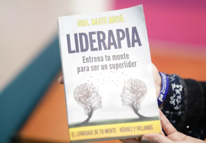  'Liderapia', la obra  de la psicóloga y consultora española Maite Moyá. Foto: Aurelio Herrera
