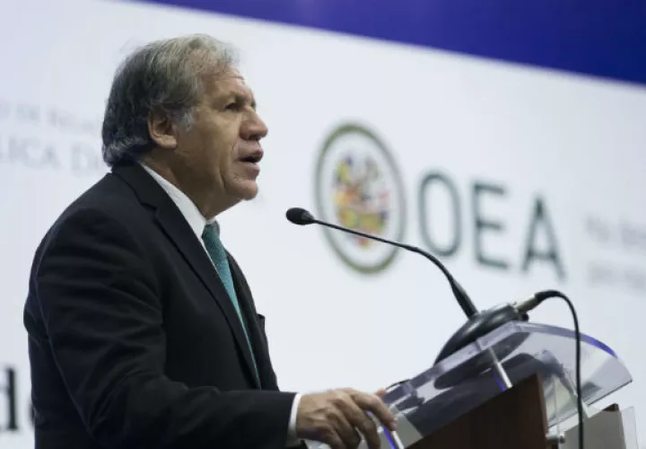 Luis Almagro, secretario general de la OEA. Foto: EFE.