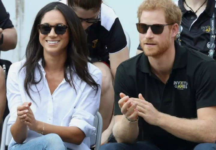 Meghan Markle y Harry.