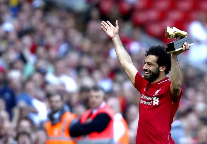 Mohamed Salah la rompió con Liverpool. Foto AP
