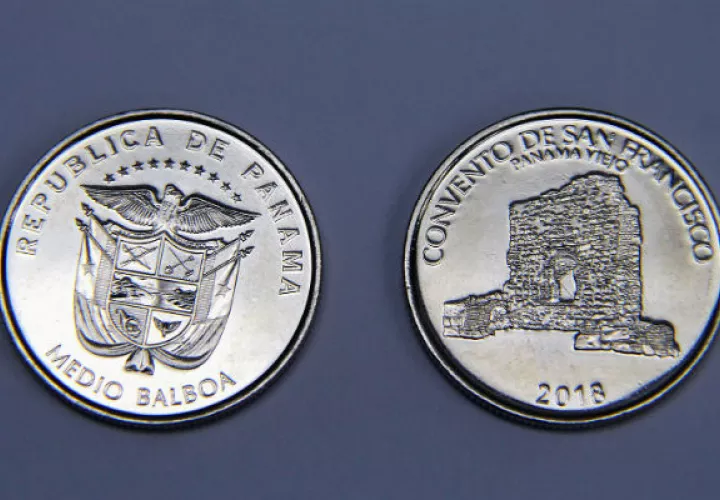 Las monedas tienen en el anverso una imagen representativa del Convento