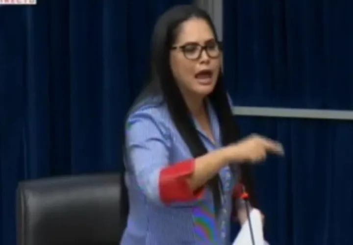 La diputada aseguró que este gobierno no tiene transparencia. /Foto Tomada de redes sociales