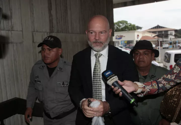Caso de los pinchazos entra en su cuarto día de audiencia con la presencia de  Gustavo Pérez y Alejandro Garúz. Foto/Victor Arosemena