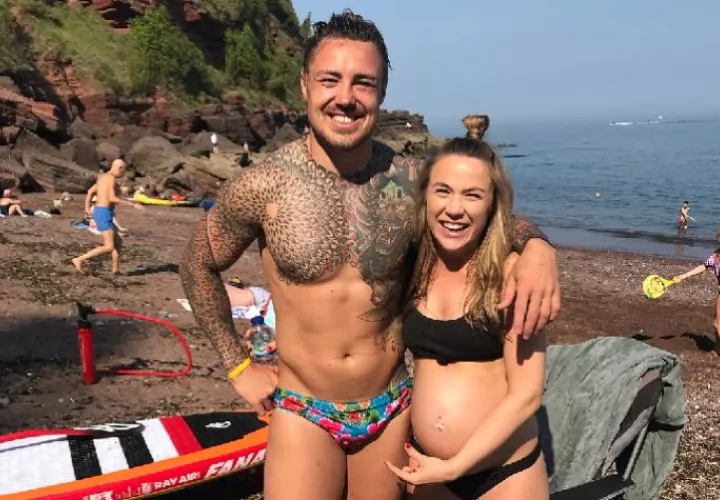 Jack Nowell  jugador de la selección de rugby de Inglaterra. Foto jacknowell