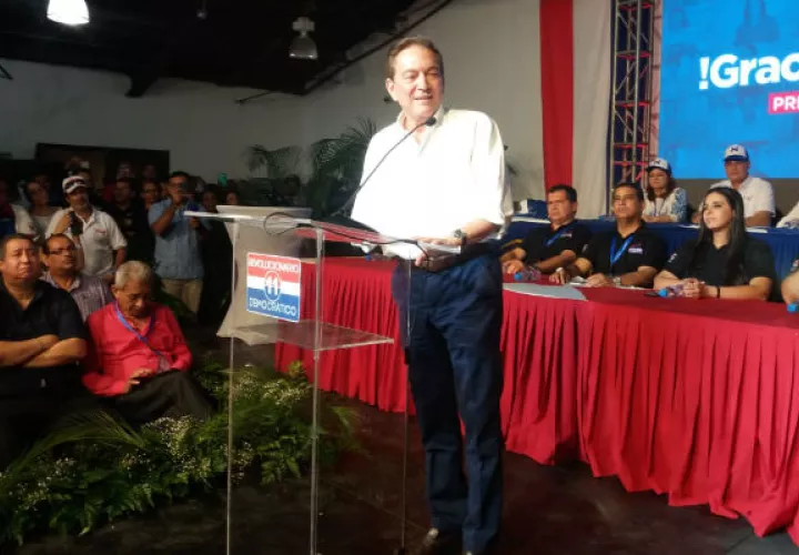 Laurentino 'Nito' Cortizo es el segundo candidato presidencial formal para 2019. / Foto: Víctor Arosemena/Panamá América