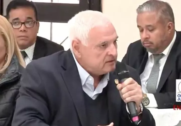 El expresidente Ricardo Martinelli dijo en una carta que Varela lo quiere matar. Foto: Órgano Judicial.