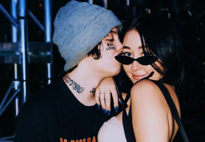 Noah Cyrus y  Lil Xan.