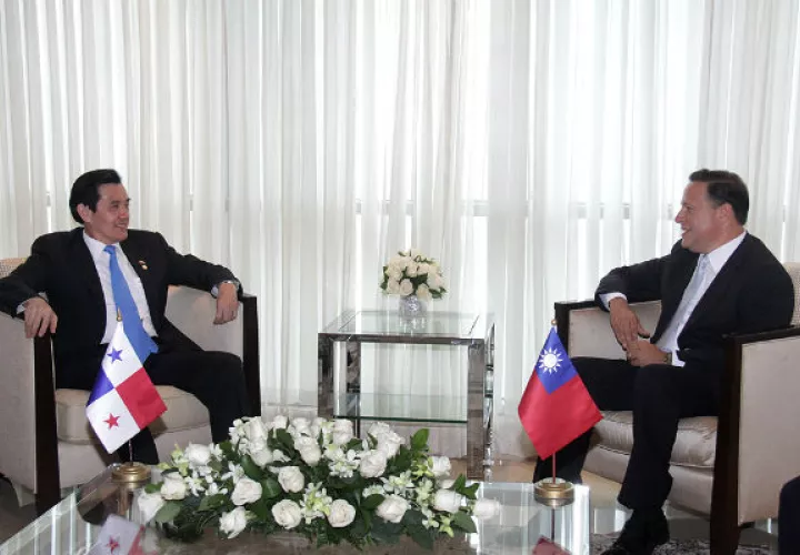 Panamá rompió relaciones con Taiwán en junio de 2017 de forma abrupta, y automáticamente entabló relaciones con China. Foto/Presidencia de la República