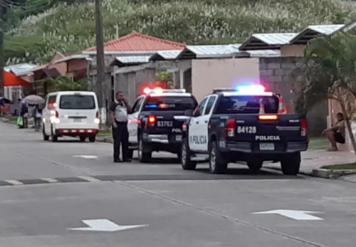 El crimen fue en la comunidad de La Cresta, corregimiento de Cristóbal en Colón. Foto: Diómedes Sánchez S. 