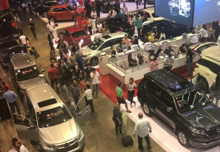 El sector automotriz genera 2,400 millones de dólares en negocios. Foto/Cortesía Panamá Motor Show
