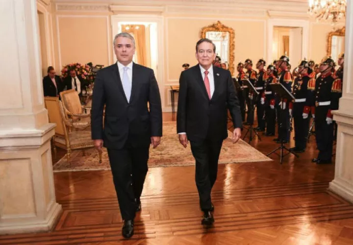 Laurentino Cortizo fue recibido en la Casa de Nariño.