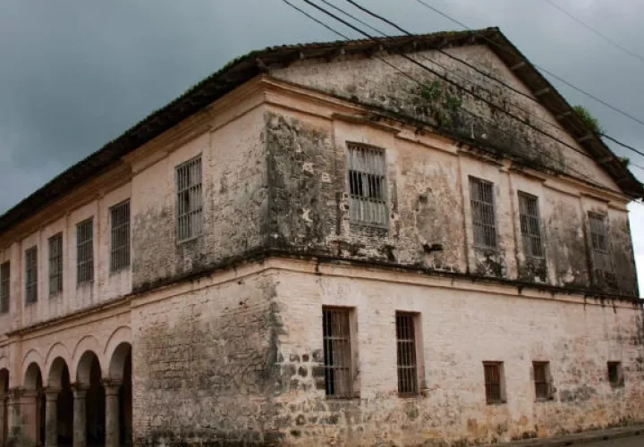 La estructura  fue construida entre 1630 y 1634. Foto: Diómedes Sánchez S.