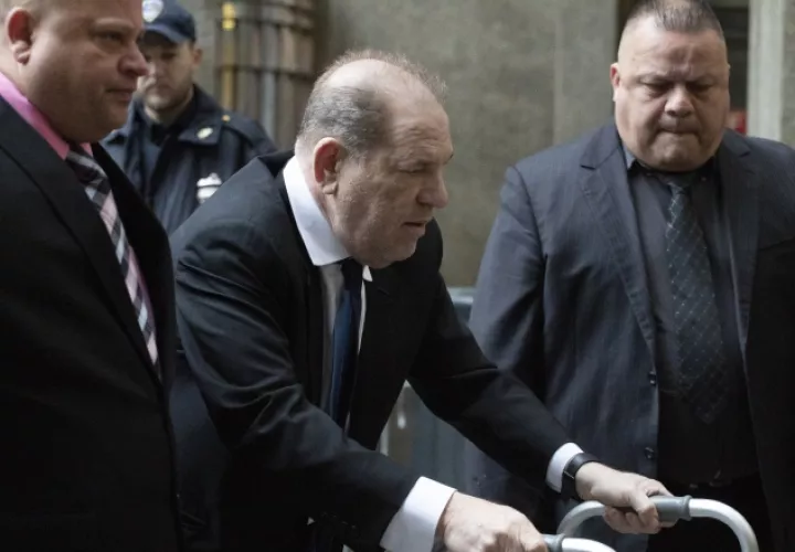 El exproductor Harvey Weinstein.  AP