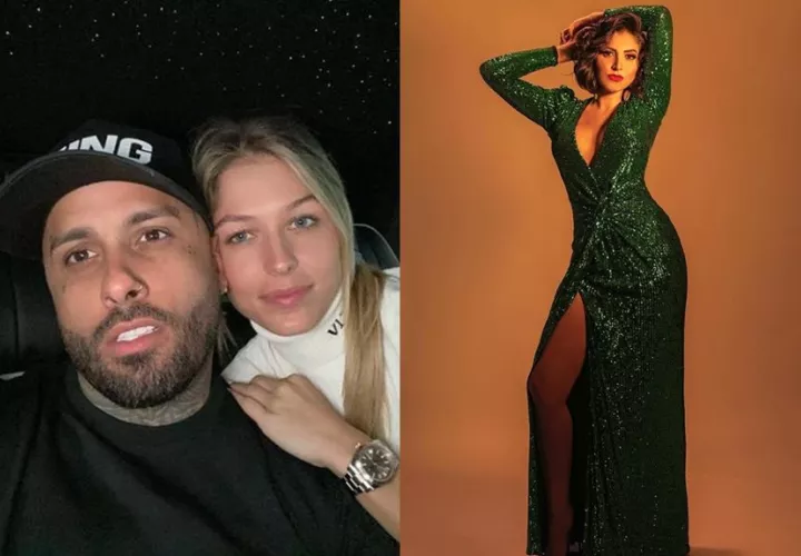 Nicky Jam presentó en redes sociales a su nueva novia, la modelo ydney Moreau. Foto: Día a Día.