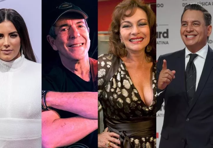 Gaby Espino, Carlos Mata, Lupita Ferrer y Daniel Sarcos. EFE