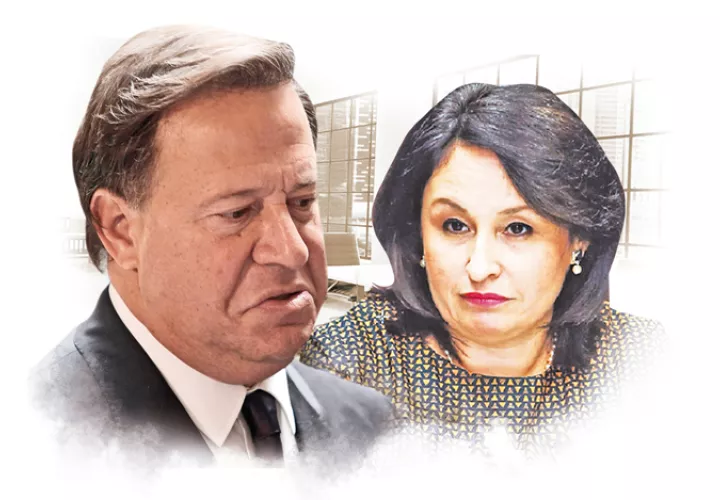 Juan Carlos Varela y Kenia Porcell han sido duramente cuestionados por sus actuaciones como funcionarios públicos.