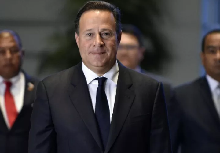 Expresidente Juan Carlos Varela