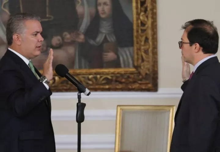 Presidente colombiano Iván Duque. FOTO/EFE