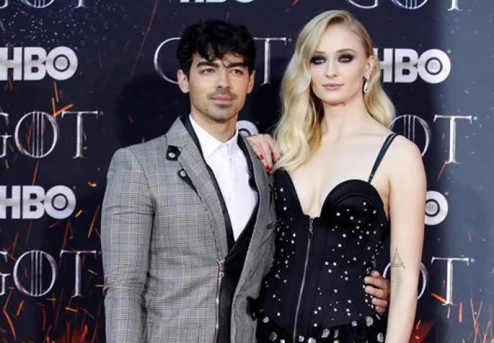 Joe Jonas  y Sophie Turner. EFE