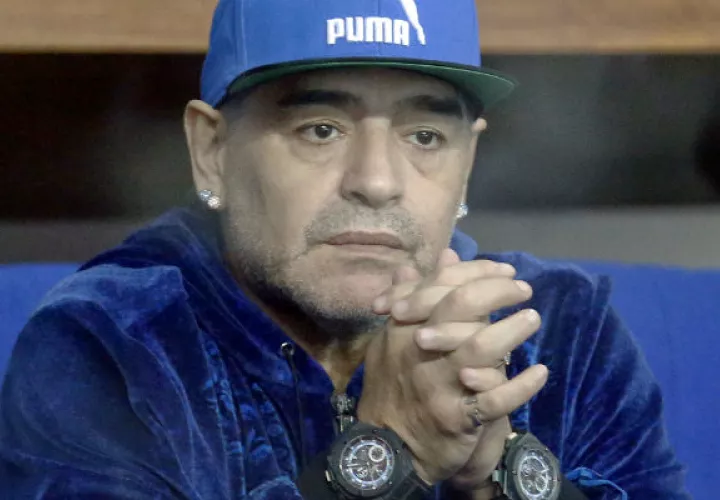 Diego Maradona. Foto:AP