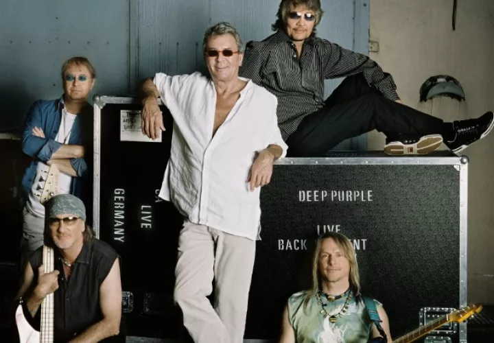Los legendarios Deep Purple.  EFE