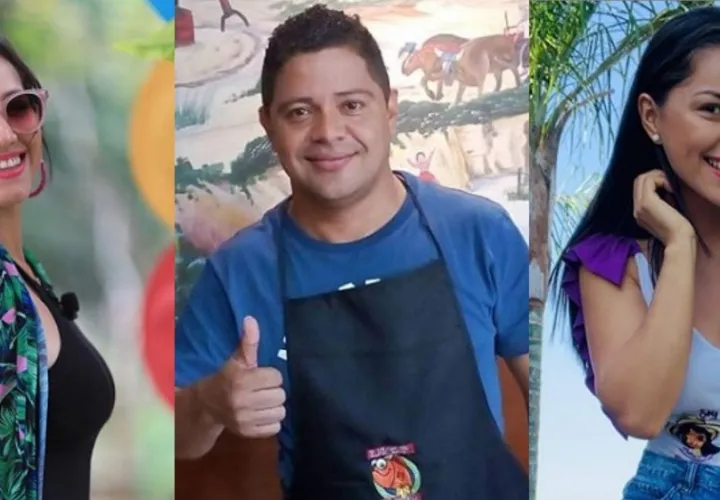 Natalia González, Abdiel Núñez y Doralis Mela. Foto: Instagram