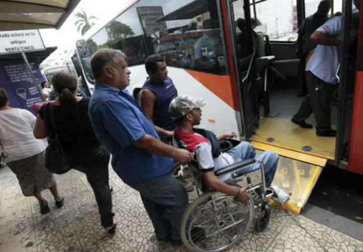 Unas 370 mil 53 personas viven con algún grado de discapacidad en Panamá, de acuerdo con la Organización Mundial de la Salud. Foto: Panamá América.