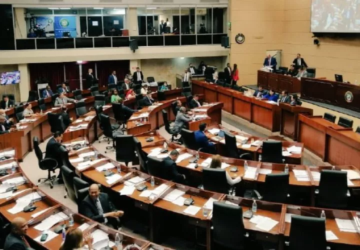 Pleno de la Asamblea Legislativa. Archivo