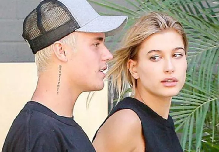 Hailey Bieber y Justin Bieber.