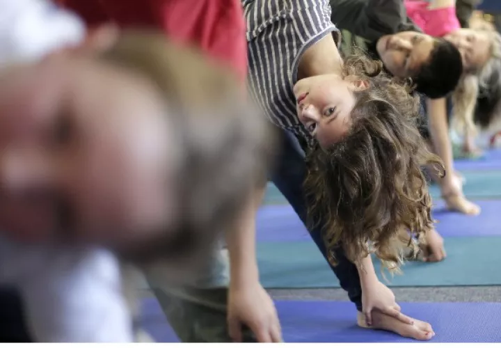 El surgimiento del yoga es parte de un cambio cultural más amplio en Alabama. Foto /  Gregory Bull/Associated Press.