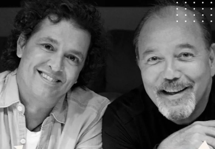 Carlos Vives y Rubén Blades. Foto: Instagram