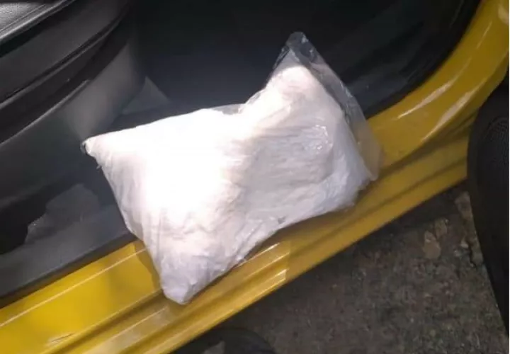 La cocaína fue decomisada en un retén en la Costa Abajo. Fotos: Diómedes Sánchez.