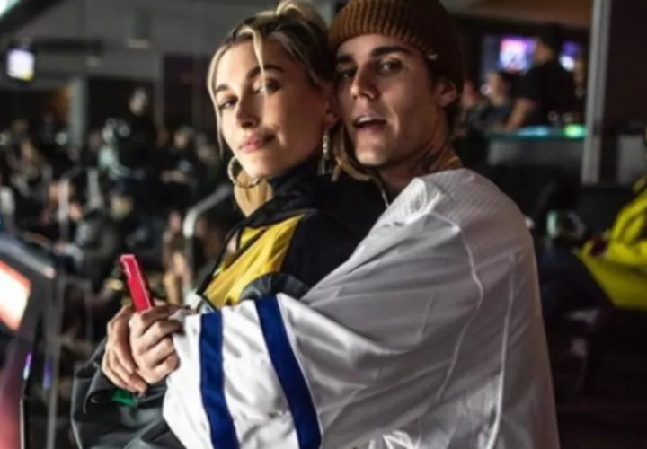 Justin Bieber y Hailey Bieber. Instagram