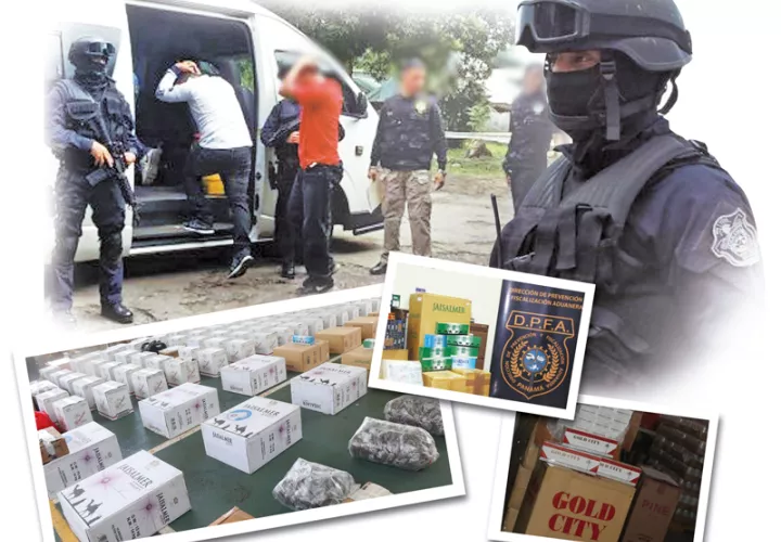 Casi  un 80% de los cigarrillos que se fuman en Panamá son de contrabando.