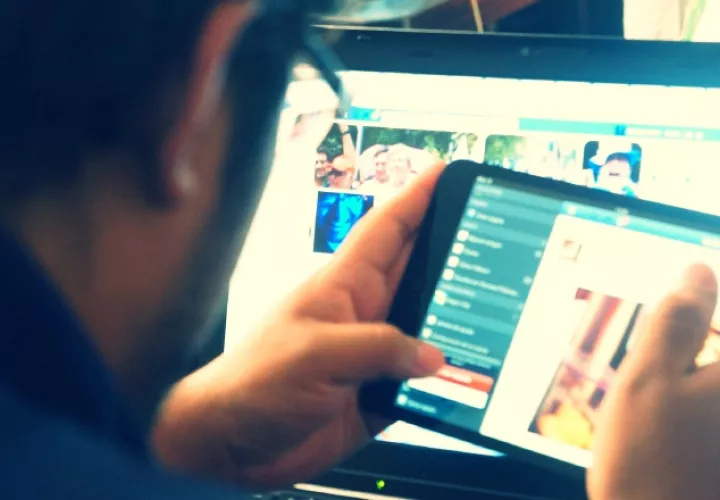 El comercio electrónico es joven en Panamá, sostiene Luis Cedeño, jefe de Comercio por  Internet. Cortesía