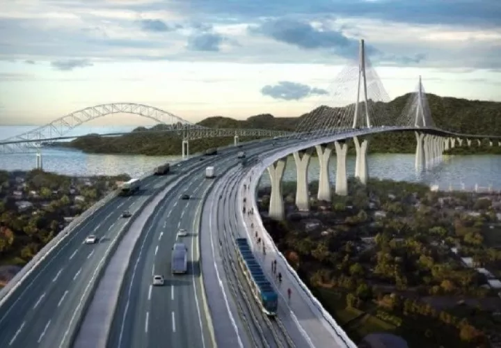 Reactivar los trabajos del Cuarto Puente sobre el Canal de Panamá generaría que cien trabajadores volvieran a sus puestos. Archivo