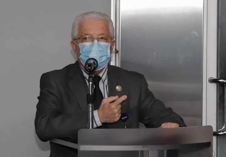 Juan Miguel Pascale durante su intervención en la Asamblea Nacional. 
