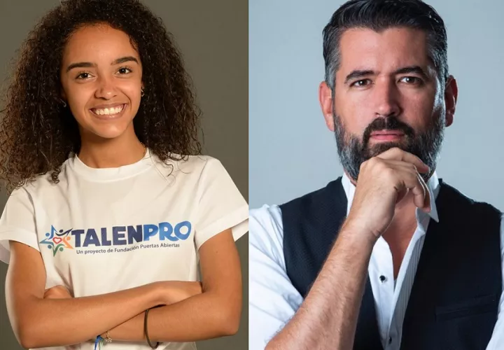 Dayana Batista, ganadora Mejor Intérprete 2018, y su mentor Ricardo Velásquez. Cortesía