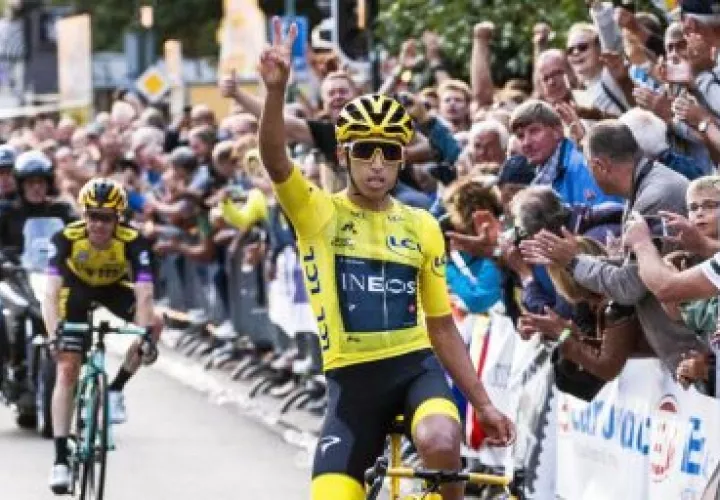 Egan Bernal. Foto:AP