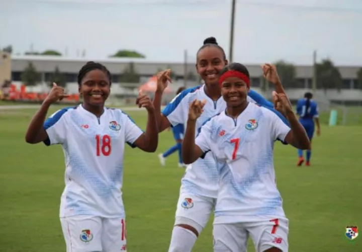Jugadoras del equipo Sub-20. Foto:Fepafut