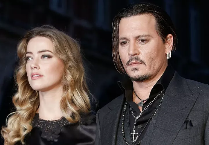 Amber Heard y Johnny Depp. Foto: Instagram