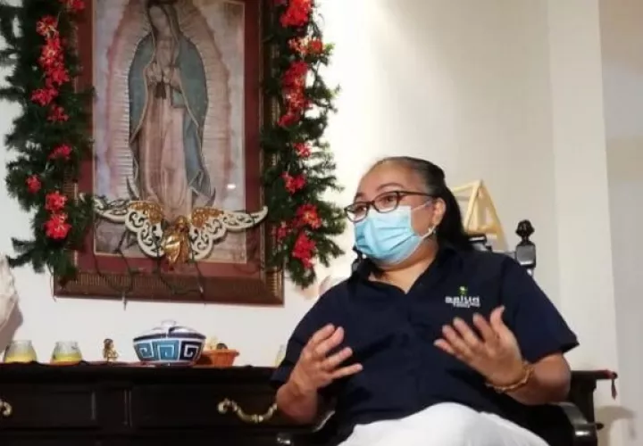 La doctora Lourdes Moreno es devota de la Virgen de Guadalupe.